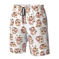 thumbnail image 4 of Balery Farm Cow Animal Traje de Baño Estilo Hawaiano para Hombre, Shorts de Secado Rápido con Bolsillos-XX-Large, 4 of 6
