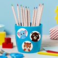 thumbnail image 3 of Wrapables Animal Sticker Roll, Stickers for Sealing Cards, Envelopes, Gift Boxes, Festive Party Favors (500pcs), Safari, 3 of 4