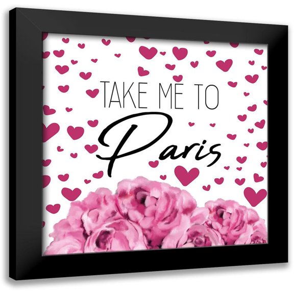 Allen, Kimberly 12x12 Black Modern Framed Museum Art Print Titled - Perfume Paris 3