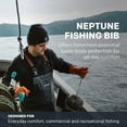 thumbnail image 2 of Grundens Men’s Neptune Bib Pants, Refraction Camo Stone, 2 of 6