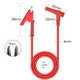 thumbnail image 2 of Lefu Copper Wire Test Leads Kit for Electrical Industry Applications 1m Long, 2 of 10