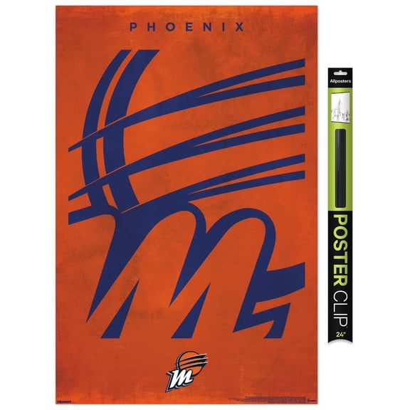 WNBA Phoenix Mercury - Logo 25 Wall Poster, 22.375" x 34"