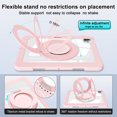 thumbnail image 2 of XYX Shockproof Tablet Case for iPad Pro 11 inch 4th/3rd/2nd Gen (2022/2021/2020) with 360 Rotating Stand, Slim Lightweight with Pencil Holder, Pink, 2 of 5