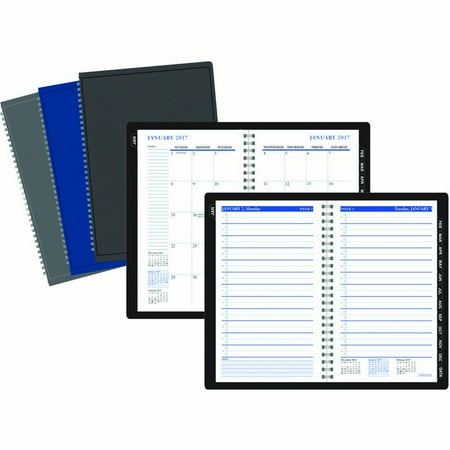 staples small daily appointment book planner 2017 4 7 8 x 8