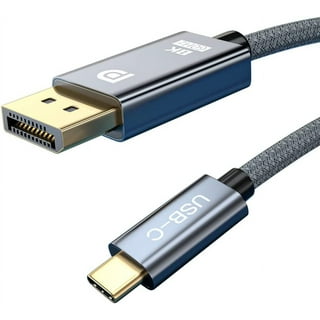 SWITCHFLUX DisplayPort to HDMI Cable [8K@60Hz,4K@144Hz,2K@165Hz] 6FT DP 1.4  to HDMI 2.1 []