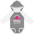 thumbnail image 3 of Inktastic Fantasy Football Queen Girls Long Sleeve Baby Bodysuit, 3 of 5