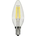 thumbnail image 2 of Satco Lighting S21706 5.5 Watt Vintage Edison B11 Candelabra (E12) Led Bulbs - Clear, 2 of 2