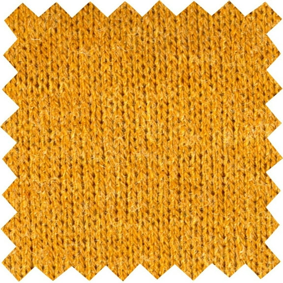 Mohair Faux Stretch Knit Fabric - Sweater Fabric, Craft Fabric (MUSTARD, 1.5"x1.5"SampleOfFabric)