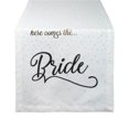 thumbnail image 1 of Design Imports CAMZ11169 14 x 72 Po. Voici le Coureur de Table Mariée, 1 of 6