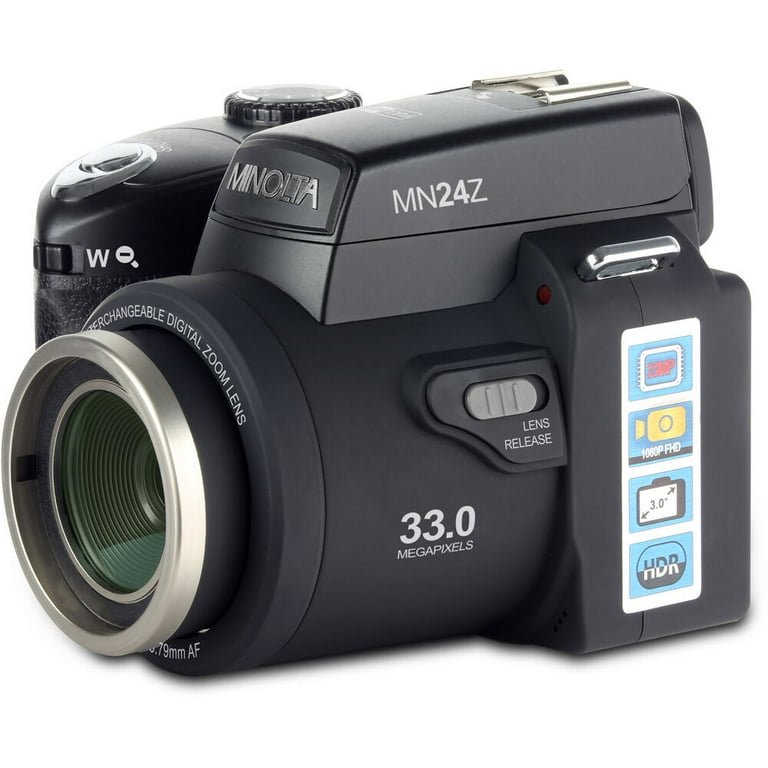 Minolta MN24Z 33MP Digital Camera with 1080P Video