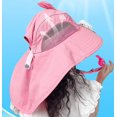 thumbnail image 4 of Sombrero de ventilador con carga USB, sombrilla para niños, sombrero de protección solar para exteriores, sombreros de viaje para el sol, 4 of 4