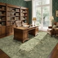 thumbnail image 4 of ATHOPE Floral 8x10 Area Rug, Machine Washable Rugs Soft Non Slip Low Pile Rugs for Living Room Bedroom Nursery Kitchen Dining Room Indoor, Large Floral Print Pattern Carpet, Sage Green, 4 of 8