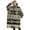 Brown Geometric Triangle, variant on Oversized Wearable Blanket Hoodie,Boho Orange and Black Geometric Ethnic Pattern Sherpa Blanket Hoodie with Super Pockets,Super Warm Fuzzy Pullover for Women & Men
