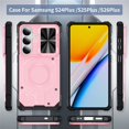 thumbnail image 2 of Military Grade Shockproof Case for Samsung Galaxy S24 Plus/25 Plus/26 Plus 5G, Built-in N52 Magnetic Ring, Slide Camera Lens Cover, Rugged Heavy Duty Protective Phone Case, 2 of 8