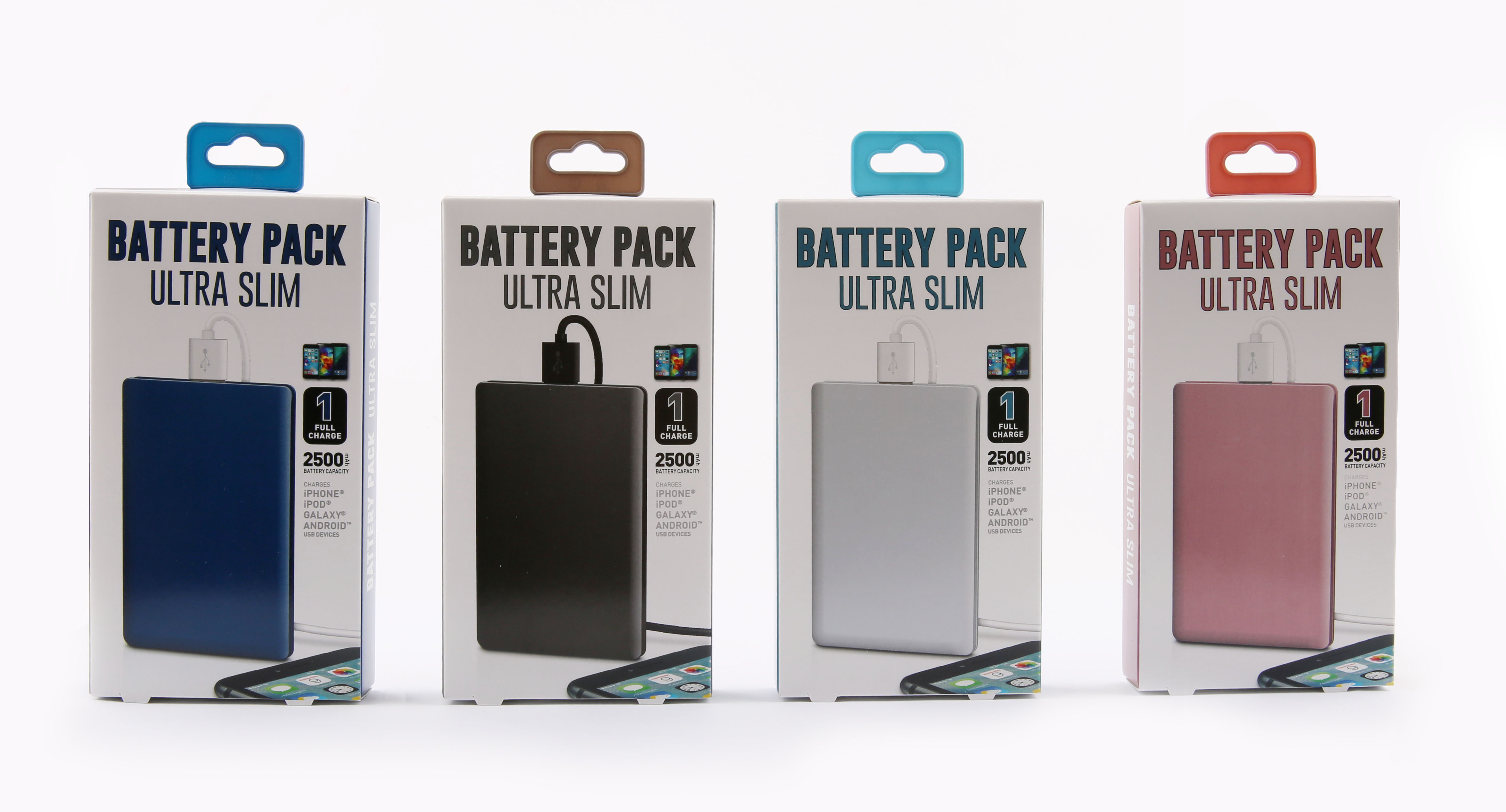 General Ultra Slim Battery Pack Pink