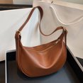 thumbnail image 4 of Stylago Crescents Shoulder Bags for Women Underarm Purses Mini Clutch Hobos Tote Handbag Zipper Closure Crossbody Bag Brown, 4 of 7