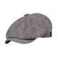 thumbnail image 3 of Sombrero Clásico Primavera Yuyangstore Cabbie Sombrero Verano Pintor Gorra Plana Gris oscuro, 3 of 8