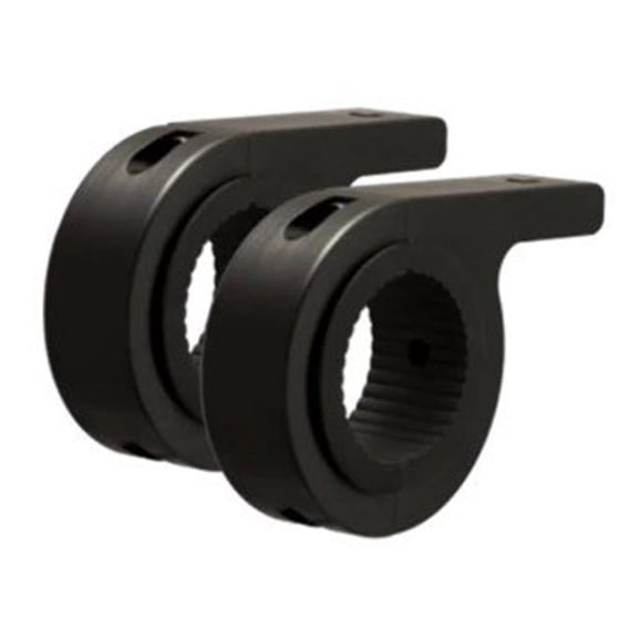 Vision X Lighting  Tube Frame Mounting Clamp for M8 Mounting Bolt - Black - Pack of 2