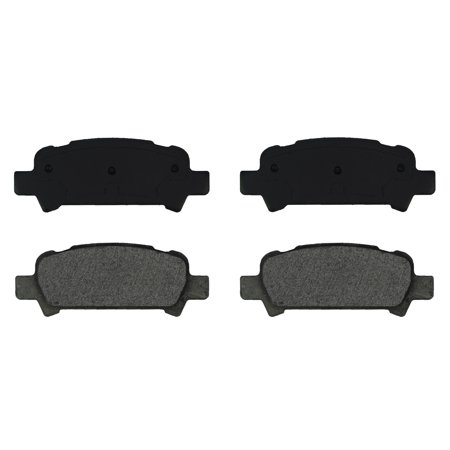 Gridiron Brakes Semi-Metallic Rear Brake Pad Set Driver and Passenger Side