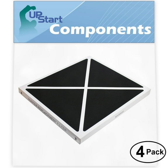 4-Pack Replacement for Hunter 30375 Air Purifier Filter - Compatible with Hunter 30930 Air Filter