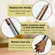 thumbnail image 5 of Alicates de madera para sujetar alimentos, alicates para sujetar alimentos con forma de mano de 12 pulgadas, pueden manejar artículos más grandes, desde ensaladas hasta pan, papas fritas, 5 of 5