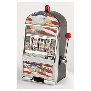 Deekin 12 Pcs Slot Machine Bank Mini Slot Machine Toy with Spin Reels  Golden Silver Lucky Slot Machine Bank