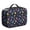 Black, variant on Dinosaur and Planet Black Pattern Insulated Lunch Bag Teens,Bento School Lunch Bag for Teens for Work,Picnic or Travel 10.6x7.7x4.3 Inches,12 Can Capacity