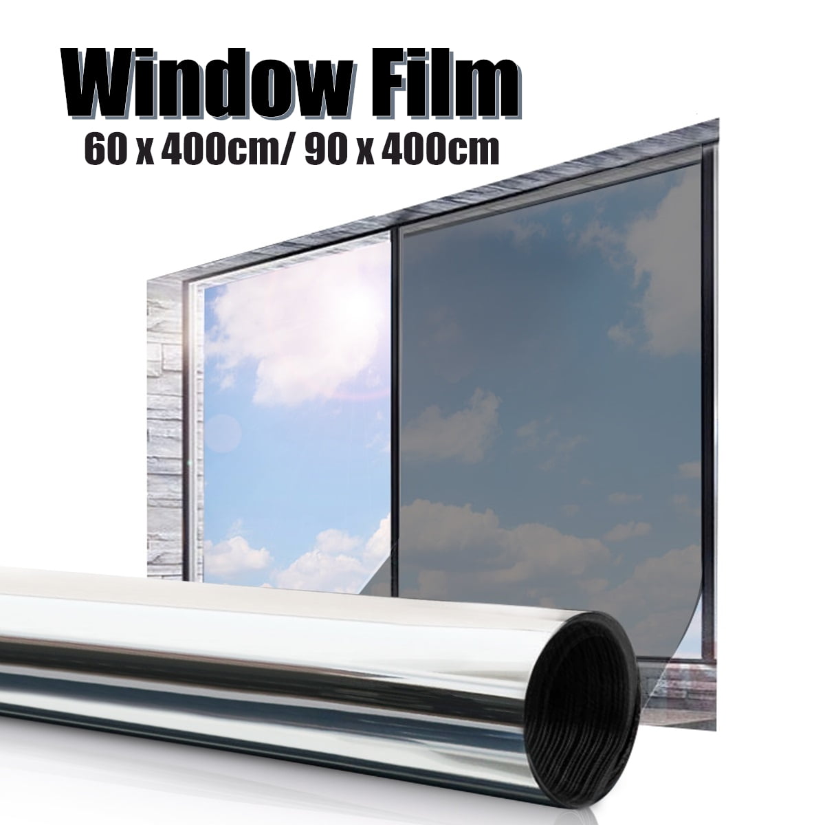LDPT Window Film One Way Solar Film Non Adhesive Static Cling Anti UV