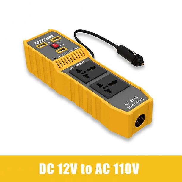 200W Car Power Inverter DC 12V To AC 110V 220V USB Charger Car Adapter Converter