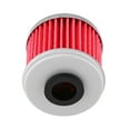 thumbnail image 3 of Motorcycle Oil Filter, Red Oil Filter  1.5x1.37in  For Maintenance, 3 of 8