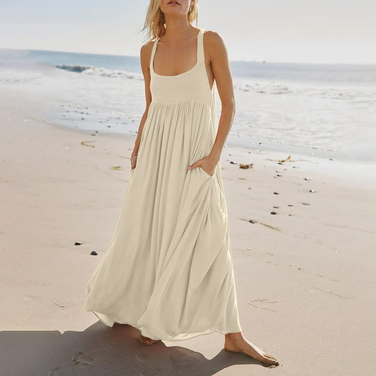 Chiffon Slim Beach Maxi Dress Chiffon Slim Beach Maxi Dress