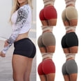 thumbnail image 2 of Soidarity Gewe Yeeli Mujeres Fitness Yoga Pantalones cortos Entrenamiento Ropa interior Elástico Anti Exposición Seguridad Uniforme atlético negro S Soidarity FS11799-05, 2 of 6