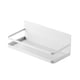 thumbnail image 1 of Estante para especias para refrigerador, tarros de cocina, estante de almacenamiento, montaje en pared lateral, organizador de adsorción para Almacenamiento y organización del hogar blanco, 1 of 1