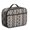 Black-4, variant on Retro Antique Pattern Lunch Tote – Geometric Artistic Thermal Bag for and On-the-Go Parents