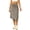 Gray, variant on Women 20" Knee Length Tennis Skirt with Built in Legging Golf Skirts Skirted Legging with Pockets