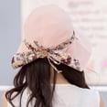 thumbnail image 6 of DQRPSEETB Sun Hats for Women Summer Sun Hat Sunscreen Travel Sun Visor Hat Summer Beach Hat Gardening Hat Pink, 6 of 9