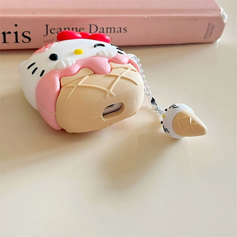 MINISO 3D Hello Kitty Ice-cream Earphone Cover For Apple AirPods