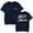 Navy, variant on Josiah Queen Jesus Is Coming Back Soon T-Shirt Women Men Casual Crewneck Short Sleeve Tee