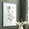 thumbnail image 5 of Wild Poppy Sketch Framed Print in Blue Solid Wood 11 x 14 Framed Print, 5 of 6