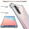 thumbnail image 5 of Dteck Clear Transparent Case HD Clear Ultra Thin Slim Fit Soft TPU Protective Case, Shock-Absorption Anti-Scratch Cover, Compatible for Samsung Galaxy Note 10 Plus 2019 Released, 5 of 7