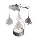 thumbnail image 2 of Candelero giratorio giratorio Banquete de boda Decoración del hogar de Navidad Candelabro de candelita de metal Sweethay HA1736-02B, 2 of 5