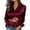 Wine, variant on hotojiny Satin Blouses for Women Silk Button Down Shirts Collared Long Sleeve Business Casual Work Tops Loose Fit Office Outfit