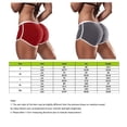 thumbnail image 6 of Low Waist Sport Shorts For Women Summer Elasticated Fold Design Shorts Sexy Ladies Training Gym Shorts Mini Skinny Fitness Short, 6 of 6