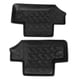 thumbnail image 4 of Pair Rear Floor Mat Non-Slip Rubber Door Foot Pad Fits for Jeep Wrangler JK 2 Doors 2007-2017, 4 of 9