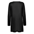 thumbnail image 6 of clear 50% off Womens Winter Cardigan Usmixi Cardigan Coats for Women Long Sleeve Breathable Spring Open Front Outwear Ladies Casual Solid Sweater Tops with Pocket 2023 Coats, 6 of 7