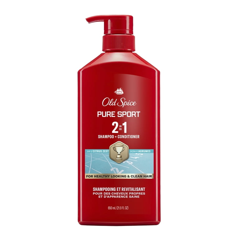 Old Spice Pure Sport 2in1 Shampoo and Conditioner for Men