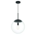 thumbnail image 3 of 56892-FB Craftmade Lighting Gaze - 1 Light Pendant In Contemporary Style-12.8 Inches Tall and 11.88 Inches Wide-Flat Black Finish-Clear Glass Color, 3 of 7