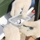 thumbnail image 1 of FELTECHELECTR Conector Para Canalón De Aluminio Resistente Para Desagüe De Lluvia Color Plateado Uso Diario, 1 of 7