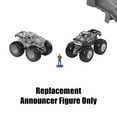 thumbnail image 3 of Replacement Parts Hot Wheels Monster Trucks Wreckin' Raceway Playset - HGV12 ~ Replacement Announcer Figure, 3 of 6