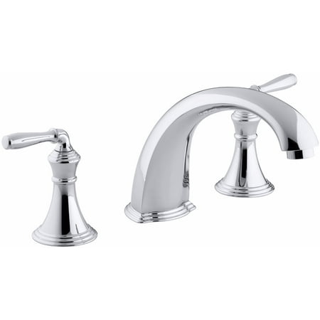 KH-K-T398-4-CP Devonshire ® deck-/rim-mount bath faucet trim for high-flow valve Polished Chrome